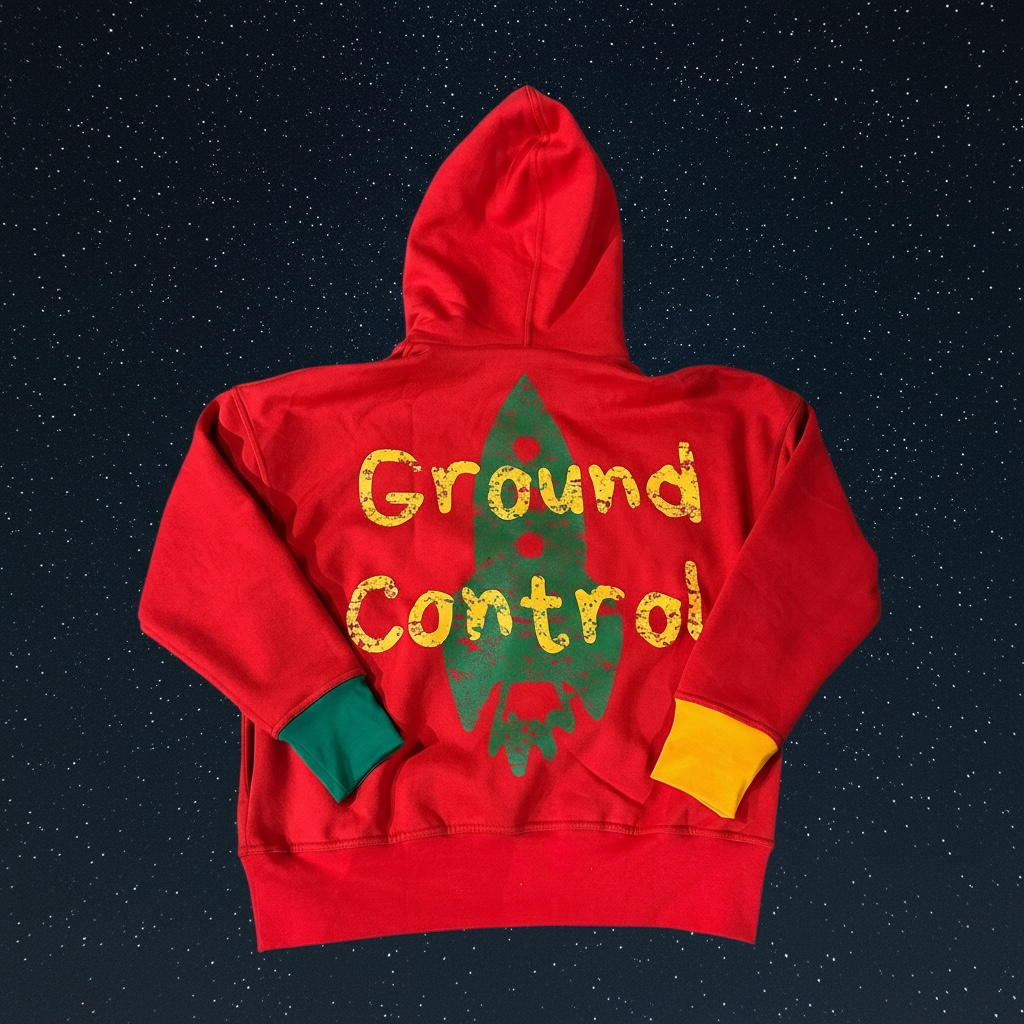 Not For Sale x Ground Control Triple Threat Hoodie (Rasta)