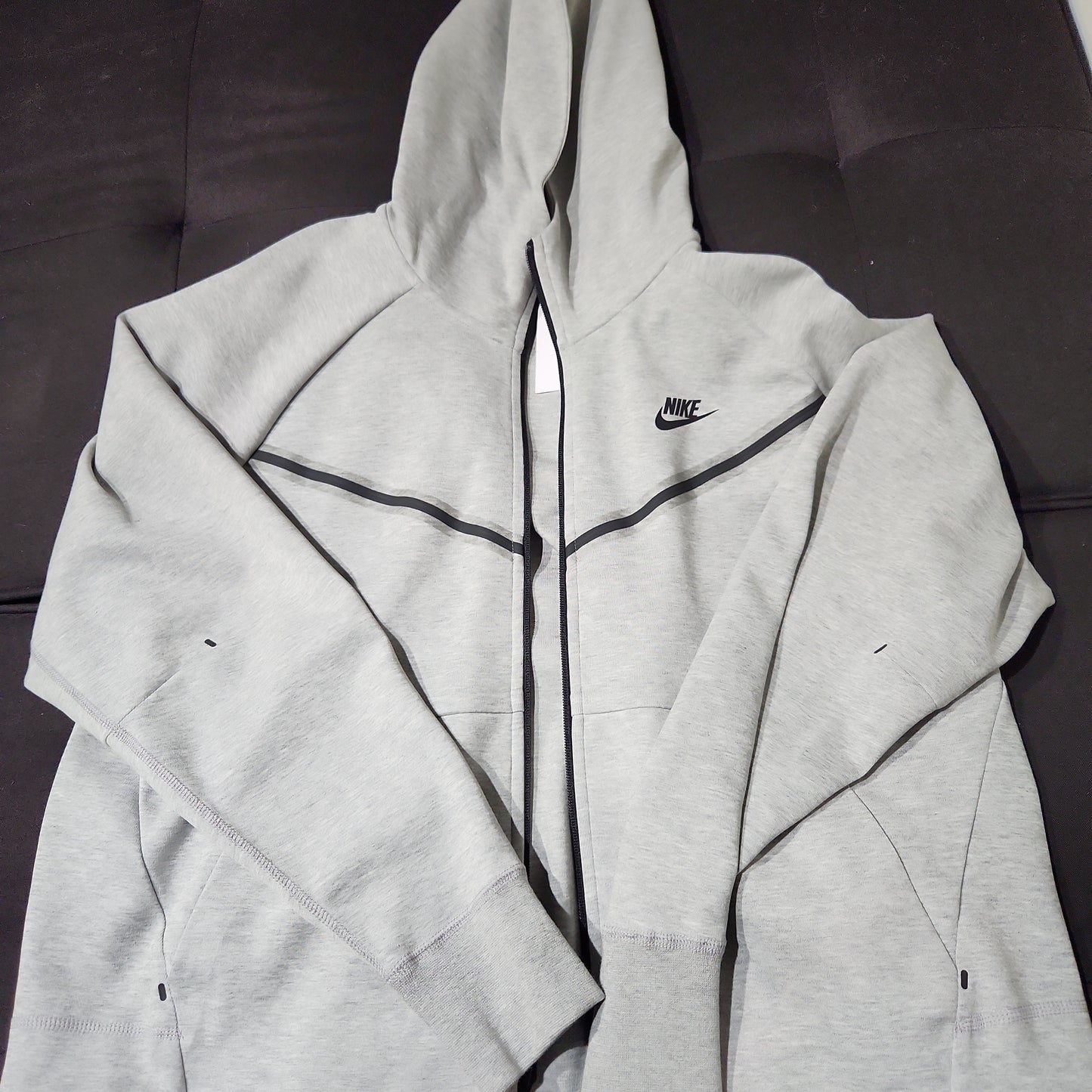 Grey Nike Tech Hoodie