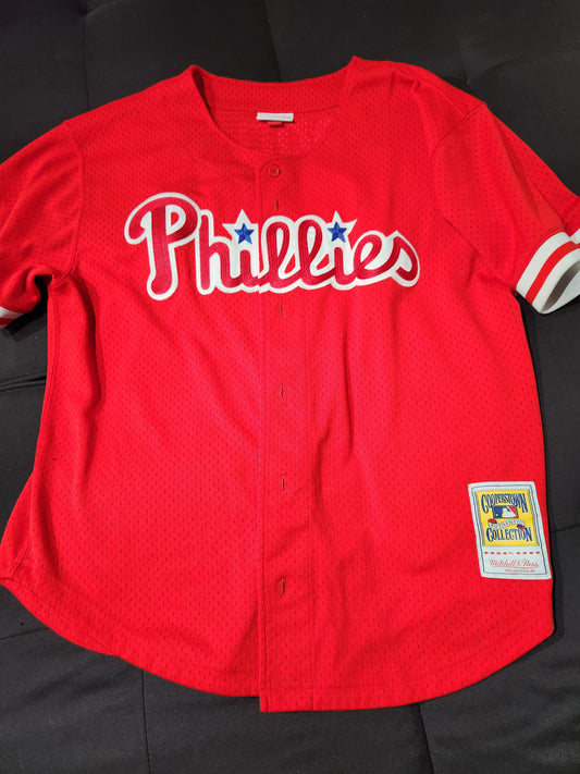 Phillies Jersey Red