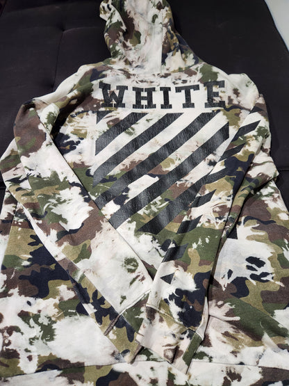 Off White Hoodie Camo