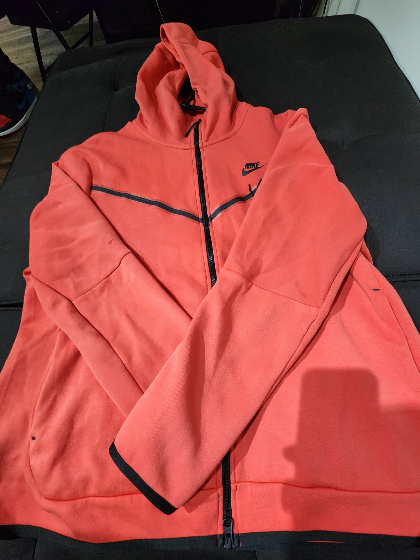 Nike Tech Hoodie Red