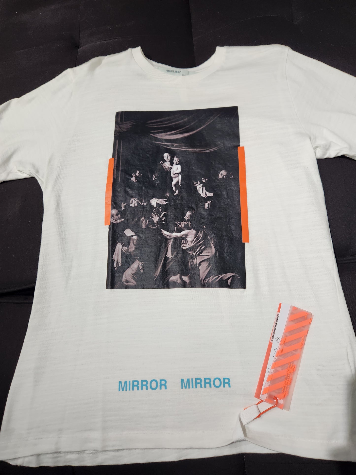 Off white Mirror Tee