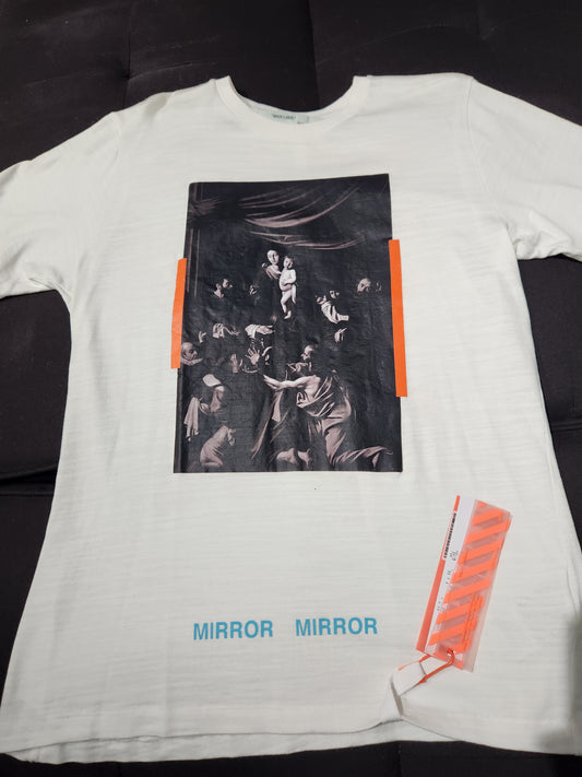 Off white Mirror Tee